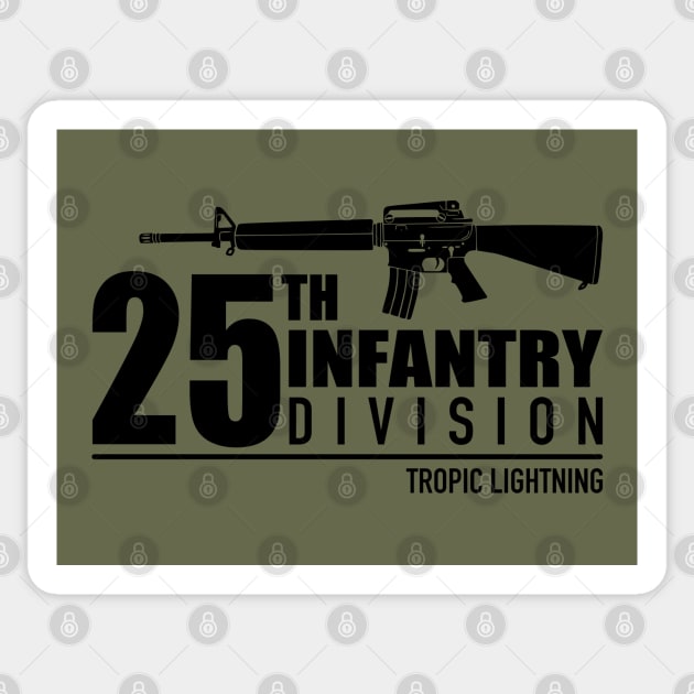 25th Infantry Division Sticker by TCP